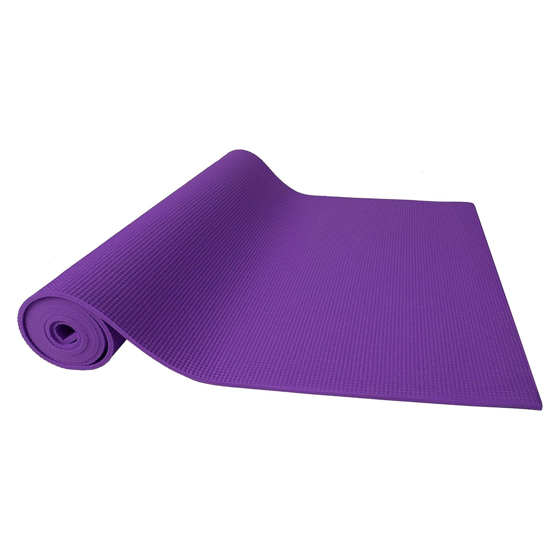 Fitvids 1/4-Inch High Density Thick Non Slip Yoga Mat with Knee Pad and Carrying Strap for Workout
