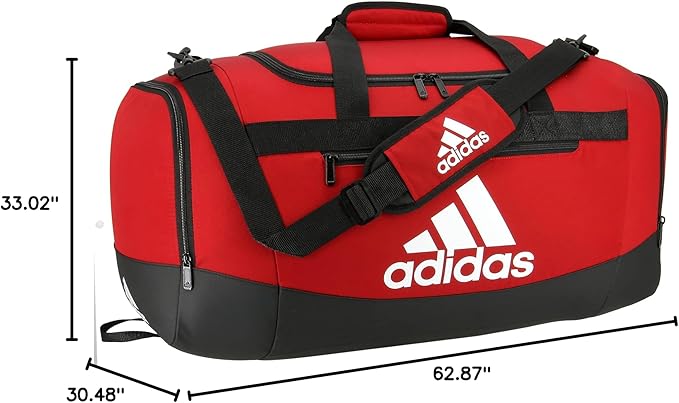 adidas Unisex Adult Defender 4.0 Gym Duffel Bag for Men and Women