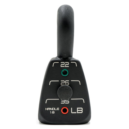 PowerBlock Pro Adjustable Light Kettlebell, 18-35 lb. Weight Set