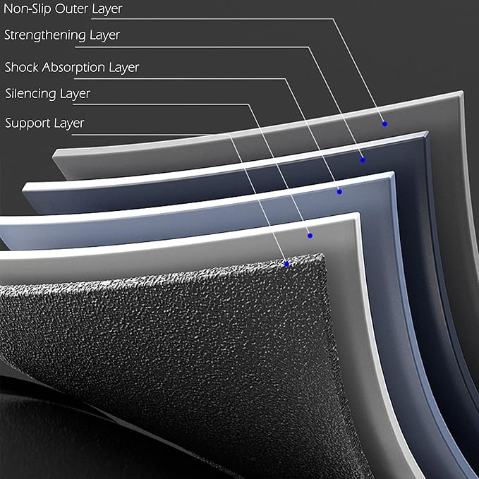 AB Wheel Roller with Resistance Spring, Automatic Rebound Exercise Abdominal Ultra-Wide Wheels Fitness for Gym & Home, Core Work-out Strength-Training Roller with Knee Pad, 14.6"W