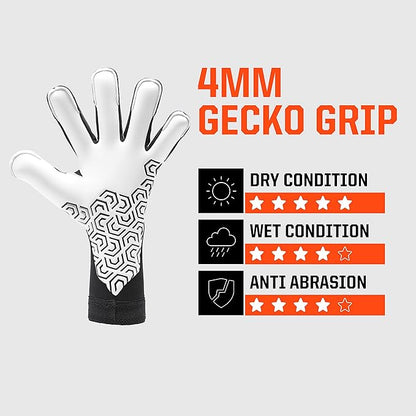 T1TAN Sky Beast 2.0 - Goalkeeper Gloves - Without Finger Protection - Soccer Goalkeeper Gloves - Size 11