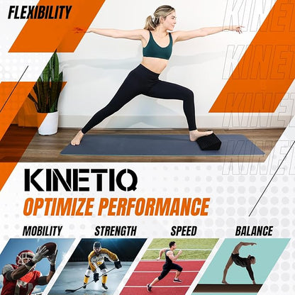 Plantar Fasciitis Relief Foot And Calf Stretcher - Ankle Strengthener, Achilles Tendonitis Relief, Calf Roller, Incline Board for Calf Stretching, Foot Rocker, Rocking Slant Board, Ankle Rehab