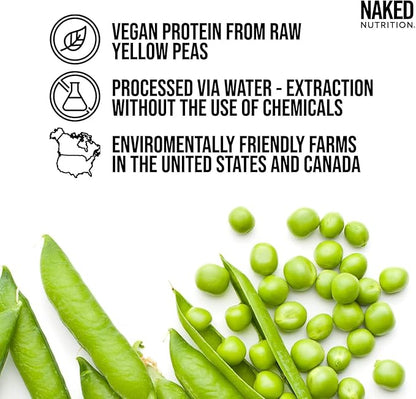 Naked Shake - Pumpkin Spice Protein Shake - Flavored Plant Based Protein with MCT Oil - Gluten-Free, Soy-Free, No GMO Or Artificial Sweeteners - 30 Servings