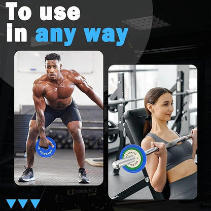 Change Plates Set 1.25LB 2.5LB 5LB Set Fractional Weight Plate Olympic Bumper Plates for Cross Training Steel Insert Strength Training Weight Plates