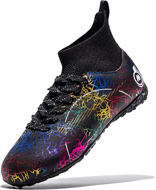 Boy Soccer Cleats Big Kids Soccer Shoes Professional Soccer Cleats Shoes,Unisex Soccer Sneakers for