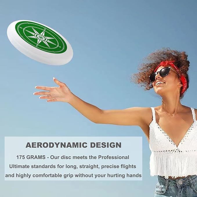 Rainbow Flower Outdoor Flying Disc Abstract Colorful Floral Ultimate Disc 175g for Boys Girls Men Women Birthday Christmas