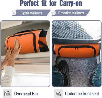BuyAgain Duffle Bag, 17" Small Travel Carry On Sport Duffel Gym Bag.