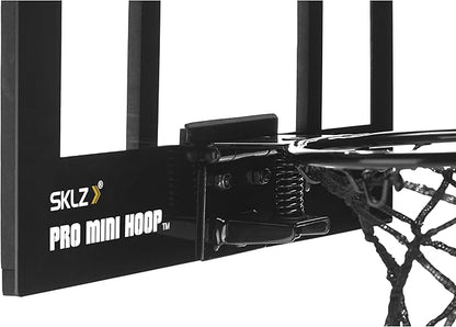 SKLZ Pro Mini Indoor Basketball Hoop - Over The Door ??Portable - Great For Home, Dorms, Offices, and Gifts