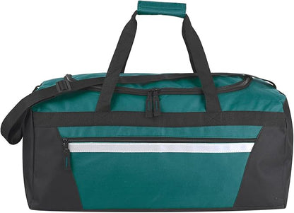 40 Liter, 22 Inch Reflective Duffle Bag with Shoulder Strap for Men, Women, Travel