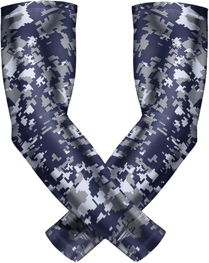 Bucwild Sports Baseball Arm Sleeve - Youth & Adult 1 Pair - Football Basketball Cycling Tennis