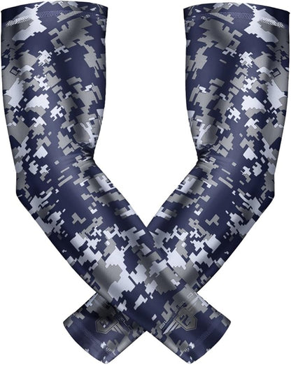 Bucwild Sports Baseball Arm Sleeve - Youth & Adult 1 Pair - Football Basketball Cycling Tennis