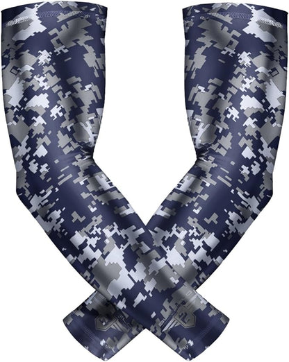 Bucwild Sports Baseball Arm Sleeve - Youth & Adult 1 Pair - Football Basketball Cycling Tennis