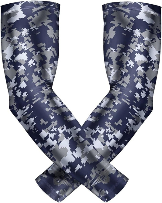 Bucwild Sports Baseball Arm Sleeve - Youth & Adult 1 Pair - Football Basketball Cycling Tennis