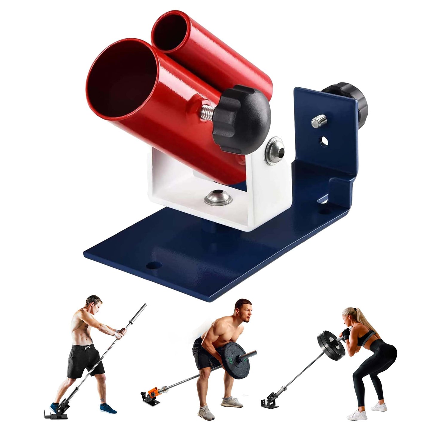 Yes4All Landmine Attachment for Barbell, Adjustable T Bar Row Attachment, Heavy Duty 360-Degree