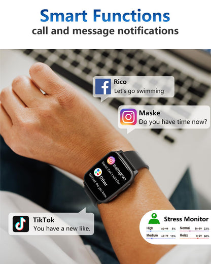 MorePro Fitness Tracker with 24/7 Heart Rate & Blood Pressure Monitor, Blood Oxygen & Sleep