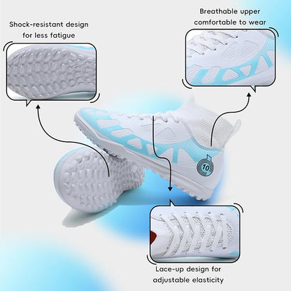 Soccer Cleats Kids Boys Girls Athletic Outdoor Football Shoes