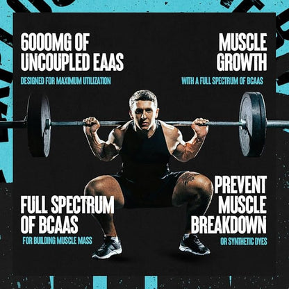 Animal Nitro EAA - Post-Workout Recovery and Repair, Supports Lean Muscle Growth, Complete Spectrum of Essential Amino Acids & BCAA Supplement for Men and Women, 44 Packs