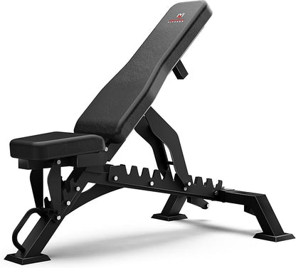 Adjustable Weight Bench, 1300lbs Capacity Heavy Duty Workout Bench for Home and Garage Gym, Multi-Position Backrest and Seat Strength Training Bench