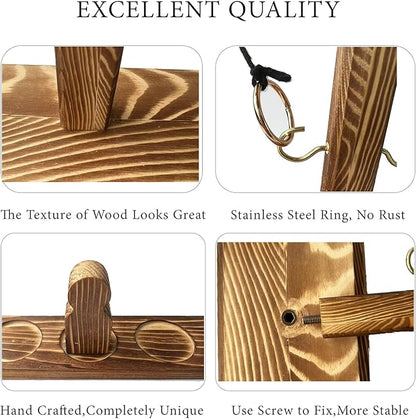 Ring Toss Games, Wooden Hook and Ring Game, Outdoor Indoor Yard Games, Home Party Patio Games