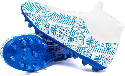 Adult Soccer Cleats Men Lightweight Football Boots Breathable Professional Sneaker Sport Athletic Ground Football Shoes