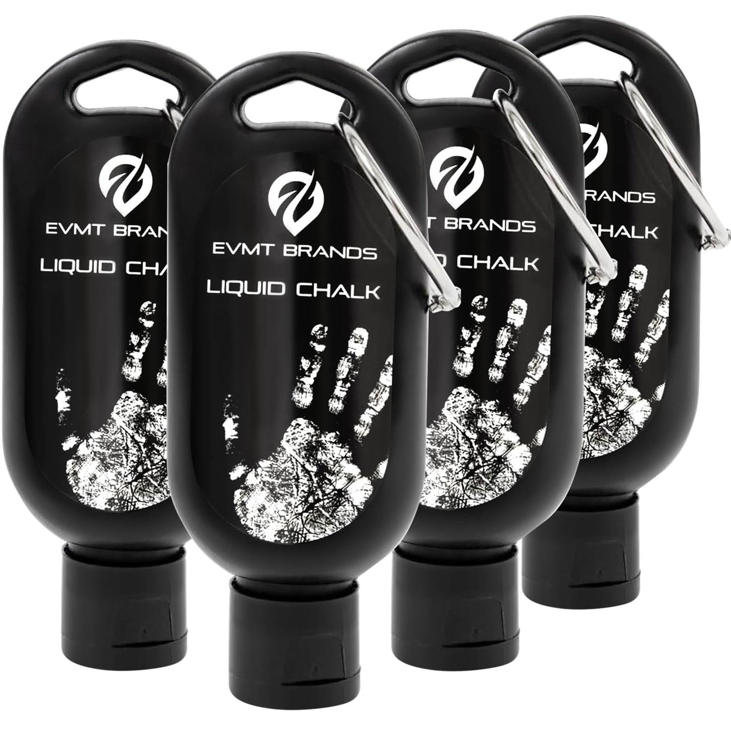 EVMT Liquid Chalk 4 Pack – Gym Chalk for Weightlifting, Climbing & Grip