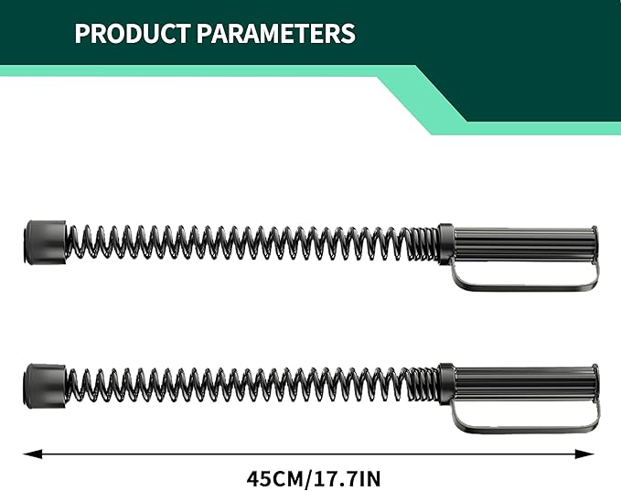 2PCS Ropeless Battle Rope – Portable Workout Ropes for Home Gym with Non-Slip Gloves, Low-Impact HIIT and Strength Workouts, Fitness Equipment for Full-Body Exercise,Men Women