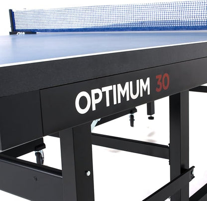 STIGA Optimum 30 Table Tennis Table with 30mm Thick Top and Unmatched Stability