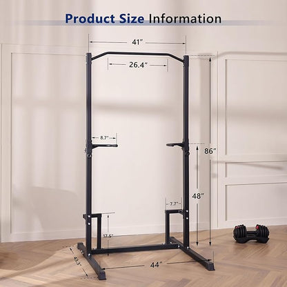 Pull Up Station Pull Up Bar for Home Gym Equipment Dip Station Power Tower Strength Training Fitness Equipment
