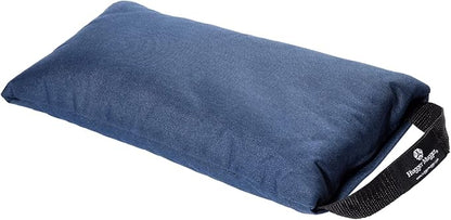 Hugger Mugger 10lb Yoga Sandbag - Adds Weight to Your Poses, Zipper Cover, Sturdy Handle, Silica Sand Filling, Durable Material