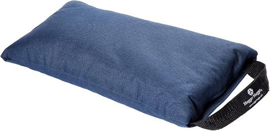 Hugger Mugger 10lb Yoga Sandbag - Adds Weight to Your Poses, Zipper Cover, Sturdy Handle, Silica Sand Filling, Durable Material
