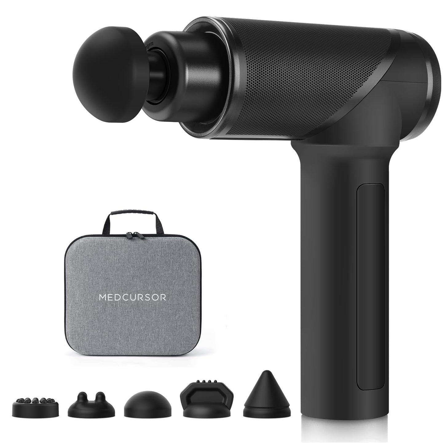 Medcursor Massage Gun - High Intensity Brushless Motor, Handheld Percussion Deep Tissue Massager