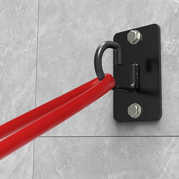 (3PCS) Wall Mount Workout Anchors,Resistance Band Wall Anchor,Space Saving Wall Mount Workout Anchors for Home Gym Workouts，Body Weight Straps, Suspension Training, Exercise,Stretching,Yoga