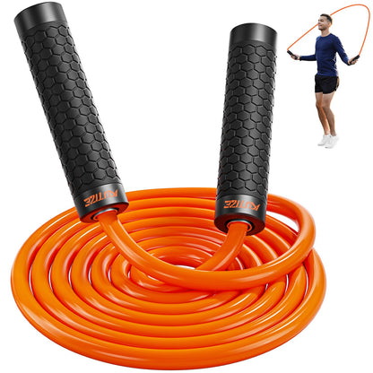 KUTIZE Jump Rope, Weighted Jump Rope for Men Women, Adjustable 1lb Heavy Skipping Ropes, Suitable