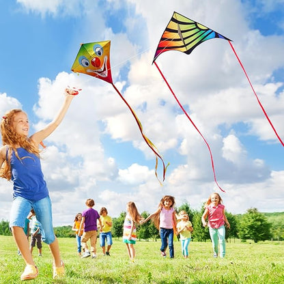 for Kids & Adults Easy to Fly, Large Kites for Adults,Beginner Kite for Kids Ages 4-8, 8-12, Perfect for Beach Trip and Family Activities