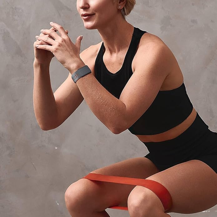 Men Women Soft Silicone Wristband Compatible with Whoop 4.0 Band Strap, Replacement Adjustable Breathable Sport Band for Whoop 4.0 & U-shaped Metal Frame