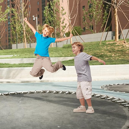 24 Pcs Trampoline Springs, 5.5-7 Inch Heavy Duty Stainless Steel Replacement Springs, Universal Trampoline Accessories Springs with 2 T-Hooks