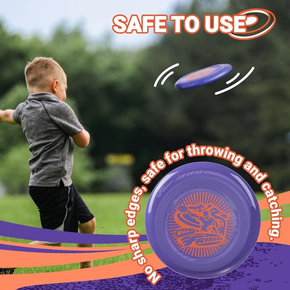 Wham-O Frisbee Go Flying Disc, 9 Inch Lightweight Sports Disc for Beginners Outdoor Beach Backyard Lawn Park Camping Family Activity Game - 70g