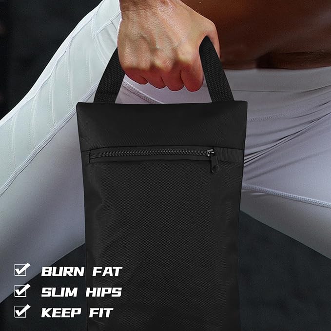 Unfilled Sandbag with Dual Compartment for Yoga 2 Pack Not Include Fillers
