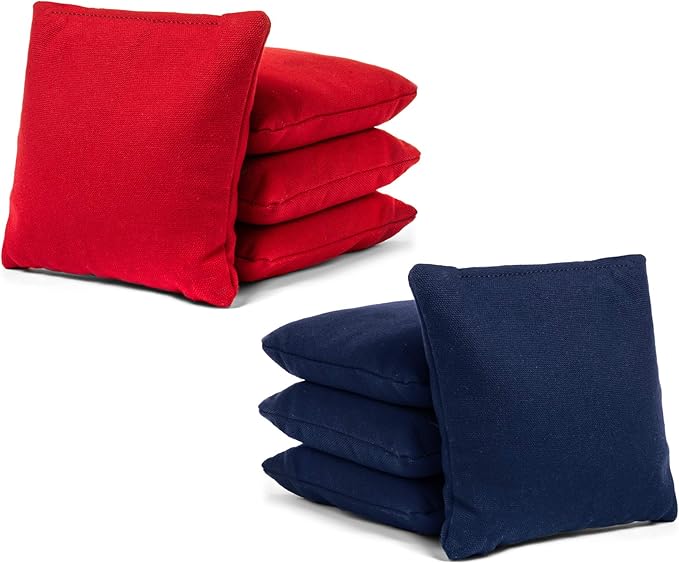 Tailgating Pros Cornhole Boards - 4'x2' Lightweight Cornhole Game- Includes Carrying Case, Set of 8 Corn Hole Bags & Tote