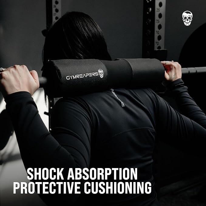 Gymreapers Barbell Squat Pad - Protective Bridge Pad For Hip Thrust, Squats, Lunges - Hip Support, Neck Protection For Bar