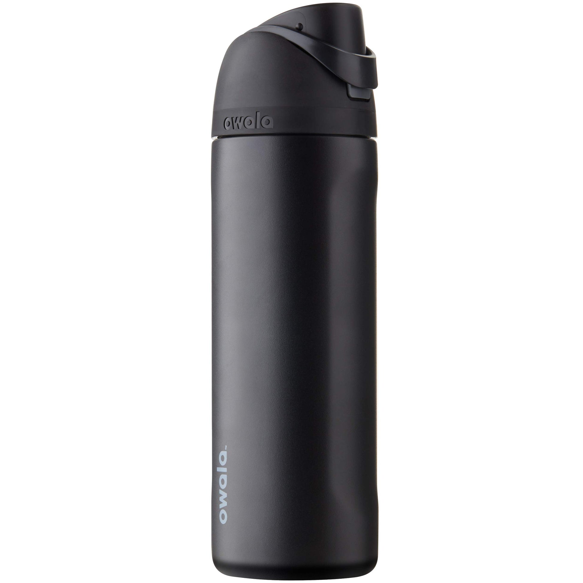 Owala FreeSip Stainless Steel Water Bottle 24 oz Very, Very Dark