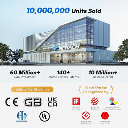 MERACH Rowing Machines for Home, Magnetic Rowing Machine with 16 Levels, Rower Machine of Quiet Resistance, Dual Slide Rail with Max 350lbs Weight Capacity, App Compatible