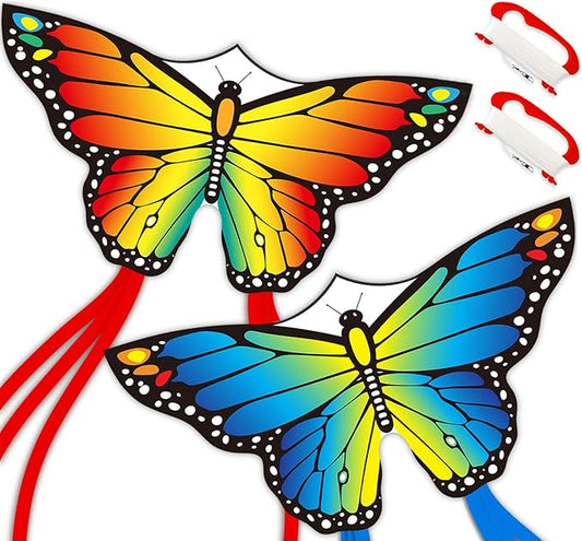 New Butterfly Kites for Kids & Adults,Easy to Fly Kite,Best Kite for Beginners,Kites for Kids Age 4-8,Large Beach Kite