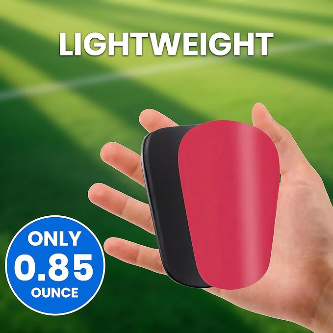 2 Pairs Mini Shin Guards Youth Soccer Tiny Shin Protective Pads Small Shin Guards Miniature Shin Pads Professional Protection for Soccer Players Kids Teenagers