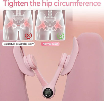 Pakalife Pilates Reformer,at Home Workout &Fitness Equipment,Thigh Exerciser&Booty Trainer for Women,Leg Press Machine for Inner Thigh,Pelvic Floor Exercise Devices