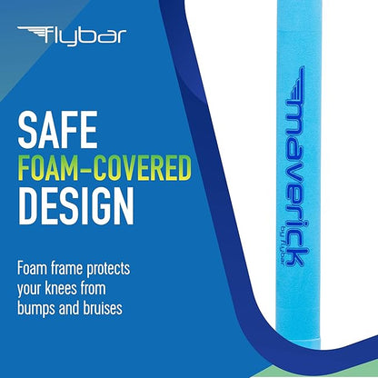 Flybar Maverick Pogo Stick for Kids Ages 5+, 40 to 80 Pounds, Perfect for Beginners, Easy Grip Handles, Anti-Slip Pegs, Outdoor Jumper Toys for Boys & Girls, Outside Toys for Kids