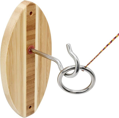 Hook and Ring Toss Game for Adults,Ring Toss Tailgating Game Set,Washer Game,Yard Games for Indoor/Outdoor Family Fun Party Game…
