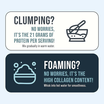 16oz Bone Broth Protein Powder From Grass Fed Beef - Unflavored, Single Ingredient - Rich in Collagen, Glucosamine, Gelatin, Paleo Protein Powder, Gut-Friendly, Non-GMO Ingredients, Dairy-Free Protein