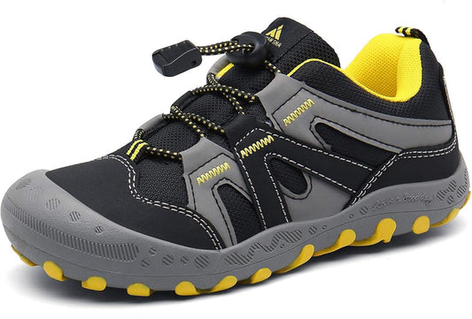 Mishansha Kids Hiking Boots Toddler Girls Boys Hiking Shoes Water-Resistant Anti-Collision Non-Slip