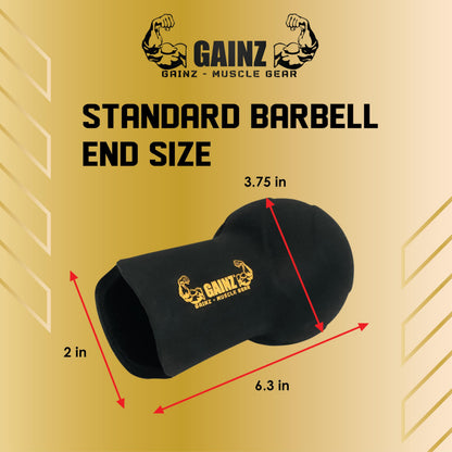 Gainz Landmine Row Barbell Attachment - T Bar/V Bar, 360° Swivel Rotation, Fits Standard 2-Inch Gym